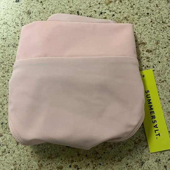 SUMMERSALT THE CLASSIC TURN DOWN BOTTOMS LIGHT PINK NWTS - Picture 4 of 5